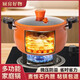 大容量微壓不粘鍋多功能壓力鍋煲湯家用麥飯石電磁爐湯鍋通用 大容量胖墩墩鍋健康養(yǎng)生 28cm 8L