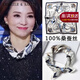CHANEELR & KARITH絲巾2025新款春秋夏小方巾女百搭桑蠶絲時尚生日母親節(jié)禮物送實用 海船藏青