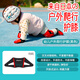 康舒運(yùn)動(dòng)護(hù)具護(hù)膝寶寶爬行護(hù)膝兒童護(hù)墊小孩學(xué)步防摔幼兒膝蓋護(hù)腿套 寶寶爬行護(hù)膝黑色(戶外版) L【適合體重10KG以上寶寶】