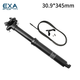 KS EXAform臺(tái)灣線(xiàn)控升降座管公路自行車(chē)900i內(nèi)走線(xiàn)油壓伸縮坐桿 內(nèi)走線(xiàn)30.9*345MM （行程100）