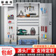 菲?？瞬讳P鋼工具柜車(chē)間用五金重型工具箱戶外矮柜工廠汽修收納儲(chǔ)物柜子 不銹鋼內(nèi)三抽帶網(wǎng) 304