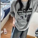妙奕嘉短袖女新款2025年寬松潮流純棉t恤打底衫可外穿夏季女裝半袖上衣 純棉國潮美式oversize正肩短袖 XL 【建議100-115斤】