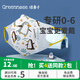 綠鼻子（green nose）兒童口罩0-6月嬰兒口罩小孩寶寶口罩0-3-6歲3d立體一次性防護口罩 1-3歲 新西蘭企鵝-5枚裝