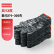 勞保線(xiàn)手套工地耐磨紗線(xiàn)手套防滑白棉紗棉線(xiàn)手套男女工人干活汽修手套 黑線(xiàn)手套12雙/包 均碼 現貨