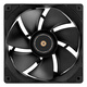 Thermalright(利民) TL-G12RB 黑色12cm機箱風扇 液壓軸承 4PIN PWM風扇 串接PWM接頭 反出風設(shè)計 1500調(diào)速風扇