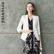 顏域白色西裝外套女2025年早春氣質(zhì)職業(yè)裝通勤正裝小西服 白色 L 