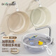 百草園洗臉盆大號(hào)36cm塑料盆洗腳盆水盆洗衣內(nèi)褲盆洗菜加厚透明宿舍兒童