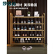莎慕希（SHAMUXI）輕奢鞋架多層家用門口室內(nèi)好看鞋架子鐵藝入戶鞋柜新款2025年 輕奢金三層【長(zhǎng)60cm】