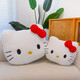 宿舍床頭沙發(fā)軟包抱枕大學生寢室上下鋪撞hellokitty大靠墊 KT貓抱枕紅色 枕套 50cm