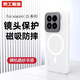 京工智造【定制款丨合金鏡頭保護】適用小米15pro手機殼xiaomi15保護套磨砂磁吸全包防摔軟邊男款女 【透白】輕砂手感-強抗指紋 小米15（贈水凝膜）