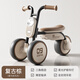 看寶貝（lookbaby）兒童平衡車(chē)1-3歲平衡車(chē)兒童滑步車(chē)兒童車(chē)周歲禮物寶寶平衡車(chē) 復古棕|碳鋼車(chē)架+背包