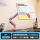 NB（ERGONOMIC）顯示器支架F80 G40 H100 H180機械臂桌夾穿孔式安裝17 24 30 32 50 60英寸電腦屏幕支架顯示器增高 F80 櫻花粉色 承重9KG/17-30英寸