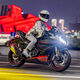 二手CFMOTO春風(fēng)450SR雙缸水冷450CC仿賽成人摩托車跑車國四可上牌 黑色