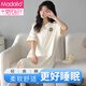 莫代爾2025年新款睡裙女夏季純棉甜美可愛(ài)時(shí)尚寬松可外穿短袖中長(zhǎng)款睡衣 LYH23008女 L (165)