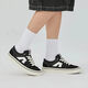 VISION STREET WEAR官方 STICK復(fù)古經(jīng)典低幫翻毛皮帆布鞋運(yùn)動(dòng)休閑板鞋男女多色 經(jīng)典黑 42