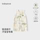babylove嬰兒背心連體衣夏季薄款衣服莫代爾棉清涼透氣夏裝寶寶哈衣爬服