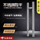 智宙不銹鋼玻璃門拉手加厚大門商鋪辦公室門把手現(xiàn)代簡約玻璃門扶手 不銹鋼【600*400孔】加厚 【加厚壁管】