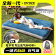 INTEX187充氣床墊氣墊床打地鋪?zhàn)詣?dòng)睡墊折疊充氣床內(nèi)置蓄電泵單人加寬