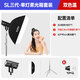 神牛SL150W 200W 300W三代雙色溫直播補光燈網(wǎng)紅美顏專業(yè)視頻錄制攝影l(fā)ed常亮燈打光 【2】單燈套裝-柔光箱*1 SL150WBI三代