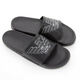 ARMANI/阿瑪尼 EA 男士時(shí)尚大鷹標(biāo)LOGO休閑舒適一字拖鞋 XVPS11 XR273 黑色 K485 40