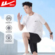 回力（Warrior）運動套裝男夏季透氣速干短褲男短袖t恤休閑跑步健身五分褲