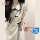 JZDZ2025新款小個(gè)子白色連衣裙子新中式國(guó)風(fēng)女裝夏季小眾設(shè)計(jì)碎花長(zhǎng)裙 【杏色】【開(kāi)春季穿搭miu里miu氣 商場(chǎng)同款 M 45/55kg 商場(chǎng)同款