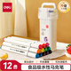 得力（deli）12色食品級水性馬克筆兒童粗細(xì)雙頭三角桿可水洗水彩筆學(xué)生美術(shù)畫筆熒光筆學(xué)生開學(xué)禮物