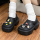 卡駱馳（crocs）雪屋Clog洞洞鞋戶(hù)外厚底沙灘鞋女鞋拖鞋厚底涼拖涼鞋 M6W8