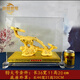 京城世家黃金如意擺件工藝品黃金客廳玄關(guān)桌面家居裝飾品喬遷新居禮物禮品 富貴如意 特大號(hào) 送高檔禮盒