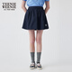 Teenie Weenie小熊女裝半身裙2025年夏季新款甜美少女感休閑蓬蓬裙 藏青色 M