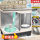 三峽勁霸【銅電機(jī)】家用大容量半自動(dòng)雙桶雙缸雙杠洗衣機(jī)純銅電機(jī)不銹鋼洗滌大脫水賓館酒店商用 以舊換新 40公斤金色【9秒強(qiáng)洗+純銅雙鋼桶+強(qiáng)勁動(dòng)力】