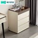 林氏家居三斗柜抽屜收納柜臥室床尾置物柜客廳儲物邊柜靠墻林氏木業(yè)NZ1E
