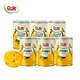 都樂（DOLE）黃桃罐頭425g*6罐 碭山黃桃 對(duì)切 水果罐頭休閑零食 黑色星期五