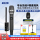 艾博遜AU20專業(yè)無線電容麥克風(fēng)戶外便攜式抖音快手演出直播K歌動(dòng)圈手持話筒網(wǎng)紅主播高保真降噪聲卡套裝 艾博遜AU20【單話筒-送動(dòng)圈音頭】