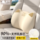 米湯（rice soup）汽車(chē)腰靠頭枕護頸枕天然乳膠7A抗菌車(chē)用車(chē)載腰靠枕頭護腰背靠墊