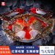 梭子蟹舟山寧波特產(chǎn)紅膏咸嗆蟹生醉蟹整只梭子蟹生腌螃蟹即食 紅膏咸嗆蟹2只 4-6兩/只