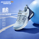 Skechers斯凱奇風(fēng)豹跑鞋兒童運動(dòng)鞋網(wǎng)面氣墊緩震休閑鞋男童跑步鞋405316L