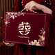 赟婭結(jié)婚彩禮現(xiàn)金禮盒禮金盒彩禮盒子錢盒子訂婚布置結(jié)婚高檔四件套 百年好合6-12萬中號四件套
