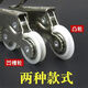 推拉門(mén)滑輪衣柜門(mén)下凸輪浴室玻璃移門(mén)輪鈦合金衛生間老式柜子滾輪 雙輪移門(mén)滑輪凸輪2個(gè)