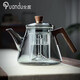 全度（Quandu） 蒸煮一體茶壺玻璃煮茶器加厚耐高溫玻璃煮茶壺蒸茶壺泡茶壺
