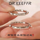 DR.KEEFFR有你足矣純銀S999竹節(jié)情侶戒指女男一對(duì)開口足銀對(duì)戒情人節(jié)禮物 S999足銀單女戒/可異地單發(fā)刻字 活口 ( 可調(diào)節(jié)大小 )