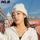 MLB保稅倉發(fā)貨MLB韓國男女NY毛線(xiàn)帽洋基包頭保暖針織帽戶(hù)外3ABNM0726 50CRS米白色NY 均碼