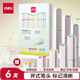 得力6色方桿熒光筆彩色記號筆 學(xué)生考試復習辦公重點(diǎn)醒目標記 手賬筆記手抄報涂鴉繪畫(huà) 附貼紙S741