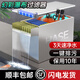 HASE魚池水循環(huán)過濾系統(tǒng)室外庭院凈水過濾器大型錦鯉池外置過濾箱 【幻彩瀑布】2-4立方魚池用豪華套餐
