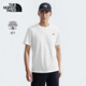 北面（The North Face）短袖T恤男25年新款速干戶外新款戶外休閑圓領(lǐng)運(yùn)動半袖上衣89QV FN4/白色 3XL/190