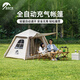 太力戶(hù)外充氣帳篷戶(hù)外露營(yíng)1-3人戶(hù)外便攜充氣帳篷 拾光3.91 拾光3.91 電動(dòng)充氣單人床+門(mén)廳桿