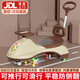 JOT TMM扭扭車1-6歲兒童溜溜車防側(cè)翻大人寶寶可坐搖搖溜溜滑行玩具車 升級(jí)推把+閃光低音輪 +音樂燈光