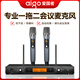 愛國(guó)者專業(yè)話筒一拖二手持會(huì)議麥克風(fēng)U段舞臺(tái)抗干擾防嘯叫演講培訓(xùn)廣播專業(yè)舞臺(tái)婚慶演出