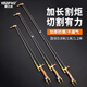 耀達威（YODOWE）加長割槍100型300割炬氣割工具氧氣乙炔丙烷煤氣不銹鋼割把刀割搶 彎頭100型加厚不銹鋼防爆1米