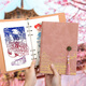 朗捷 蓋章本活頁旅行蓋章收集本中國風博物館集章冊高顏值空白手賬本南京北京重慶旅游景點打卡故宮紀念本